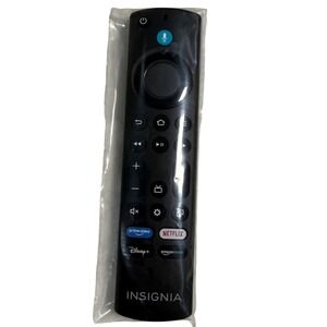 Insignia Voice Remote with Alexa for Fire TV Edition Smart TVs Black New